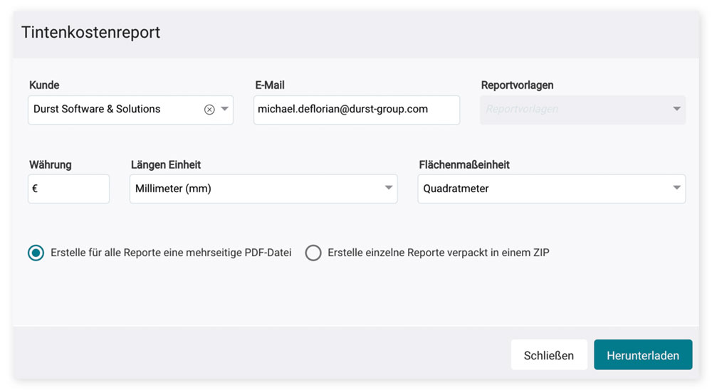 Anwenden von Korrekturketten